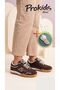 My Melody Girls' School Shoes - Velcro Sneaker + Socks as a Gift