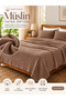 4 Layer Muslin Bedspread 240X260 cm Double Size |   Soft Textured Lightweight Bedspread