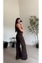 Brown Wide Leg Jeans - 3