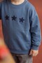 Thin Seasonal Sweatshirt 1-7 Years Indigo Blue