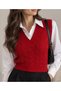 Cameron 100% Cotton V-Neck Women's Sweater