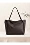Soft Faux Leather Large Size Women's Shoulder Bag - 2