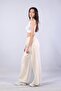 5219 (6230) Waist Ornament Drawstring Pol Paça Trousers - 3