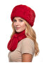 Premium Plush Hat and Scarf Set - Soft Lined Winter Set - 3