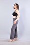 5193 Loose Fit Linen Pants with Elastic Waist - 2