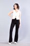 10836 sleeveless o-neck blouse with zipper accessory - 6