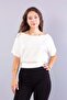 6982 (N-2802) Boat Neck Short Sleeve Tunic Blouse