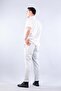 936 Elastic Waist Honeycomb Fabric Trousers - 3