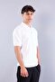 10046 polo collar buttoned short sleeve t-shirt - 2