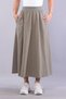 3027 Knitted Waist Detailed Long Skirt - 4