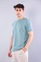 2122 Hakim Yaka Modern Fit 100% Cotton Basic T-Shirt - 2
