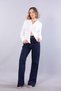 8307 (4037) multi-buttoned and gathered front shirt - 4