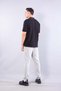 4062 polo collar zippered t-shirt - 6