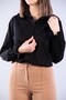 20223 ruffled collar shirt with gathered sleeves - 8