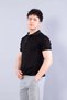 4668 modal t-shirt with collar and cuff accents