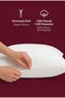 Cotton 50X70 White Zippered Pillowcase |   Inner Lining |   2 Pieces - 6