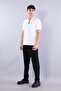 V7055 polo collar zippered t-shirt - 5