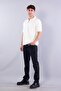 10029 polo collar zippered short sleeve t-shirt - 5