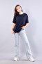 11351 stone embellished casual o-neck t-shirt - 4