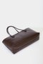 Knitted Pattern Handle-Loop Boat Bag - 3