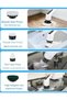 8-in-1 Electric Rechargeable Cleaning Kit Kitchen, Bathroom Glass Surface Window Cleaning Wiper Surface and Glass Wiping Apparatus - 4