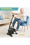 Height Adjustable Seated Pedal Exerciser for Seniors, Arm & Leg Rehab Bike with Digital Display - 2