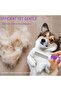 Detangling Pet Grooming Comb with Long & Short Stainless Steel Teeth Dog Comb - 6