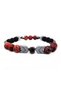 Hematite & Jasper & Onyx Natural Stone Bracelet - 6