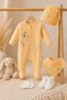 Monster Girl Overalls 10 Pieces Hospital Release, Bodysuit Set, Baby Set - 2