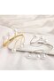 Metal Curtain Tiebacks 2 Pack, with Pearl Curtain Tie Backs, for Home Office Curtain Decoration - 4