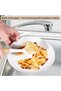 Kitchen Dish & Cast Iron Brush with Scraper, Skillet Scrub Cleaner with Handle - 2