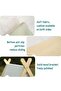Portable Pet Teepee Bed for Small Dogs Cats, Covered Cave Tent with Cushion - 3