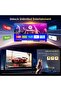 Smart Projector with WiFi & Bluetooth, 1080P HD 4K Support, Electric Focus for Outdoor Movie - 3