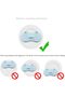 Microwave Double Egg Poacher Maker with Lid, Detachable Drain Basket Poached Egg Cooker Steamer - 6