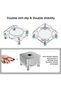 4-hole ventilated transparent acrylic desktop stand cooling base, dustproof, suitable for mini4 - 3