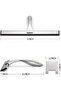 All-Purpose Shower Squeegee with A Sticky Hook, Stainless Steel, 12 Inches - 2