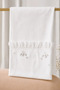 Baby Girl White Lace Embroidery Detailed 10-Piece Hospital Discharge Set – 100% Cotton Newborn Set - 2