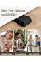3 Pack Rubber Door Stopper Wedge with Holder, for Home, Office, School(Black) - 6