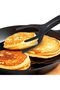 2 in 1 Multi-purpose Spatula Tongs,Kitchen Gadgets (Black) - 7