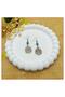 Love Drop & Turquoise Natural Stone Women Earrings - 2