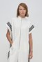 Sleeveless Stripe Detailed Zippered Jumpsuit - 6