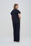 Sleeveless Stripe Detailed Zippered Jumpsuit - 6