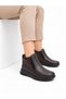 Genuine Leather Full Orthopedic, Fur Lined, Cold-Resistant Rubber Sole, Special Design Mother's Boots - 4