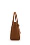 Pendant Detailed Shopper Suede Pamela Women's Shoulder Bag - 4