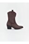 Thick Heeled Women's Cowboy Boots (W6) - 2