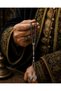 Genuine Hematite Stone Men's Prayer Beads – 33 Stylish Metal Tassel Prayer Beads, Gift with Special Box
