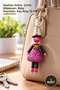 1 Piece Baby Keychain – Key Strap, Bag Accessory, Baby Keychain, Key Ring 15 cm