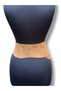 Women's Tan Scarf Detailed Nubuck Leather Belt - Solenne Design Corset Belt - Standard Size - 5