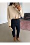 Classic Straight Cut Trousers - Navy Blue - 2