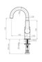 Alamera Pro N4017402 Swan Sink Faucet Chrome - 2